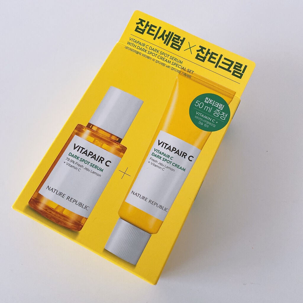 ビタペアC 集中美容液スペシャルセット/ネイチャーリパブリック/美容液を使ったクチコミ(2枚目)