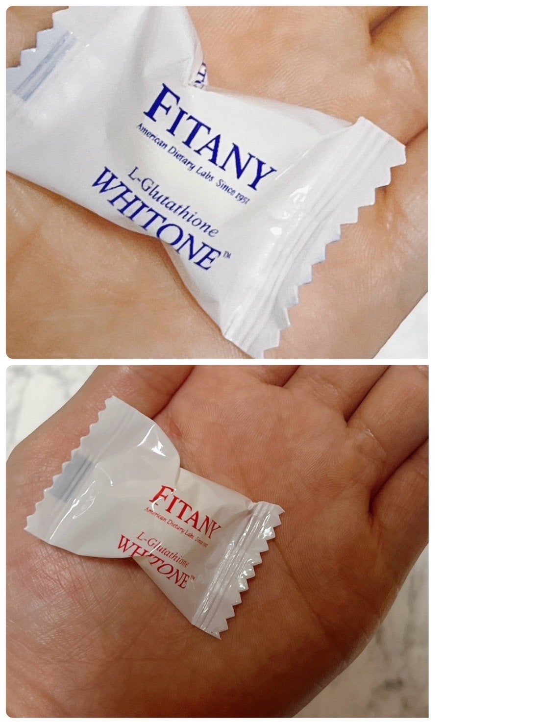 ホワイトーンプラスロゼンジ/FITANY/美容サプリメントを使ったクチコミ(4枚目)