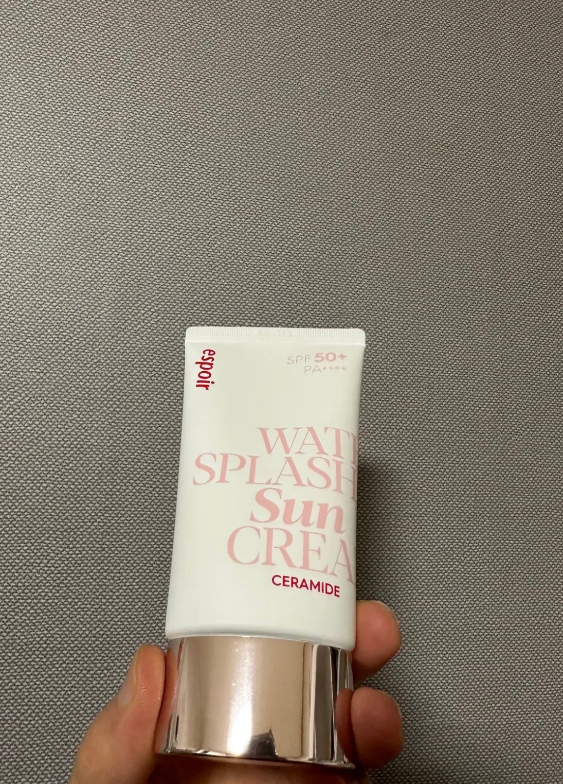 ウォータースプラッシュサンクリーム セラミド/espoir/日焼け止めクリームを使ったクチコミ(1枚目)