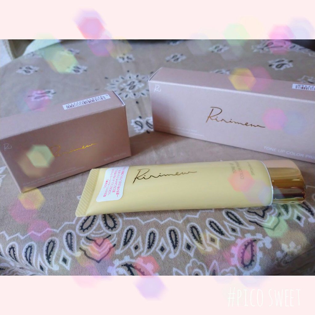 トーンアップカラープライマー /Ririmew/化粧下地を使ったクチコミ（1枚目）