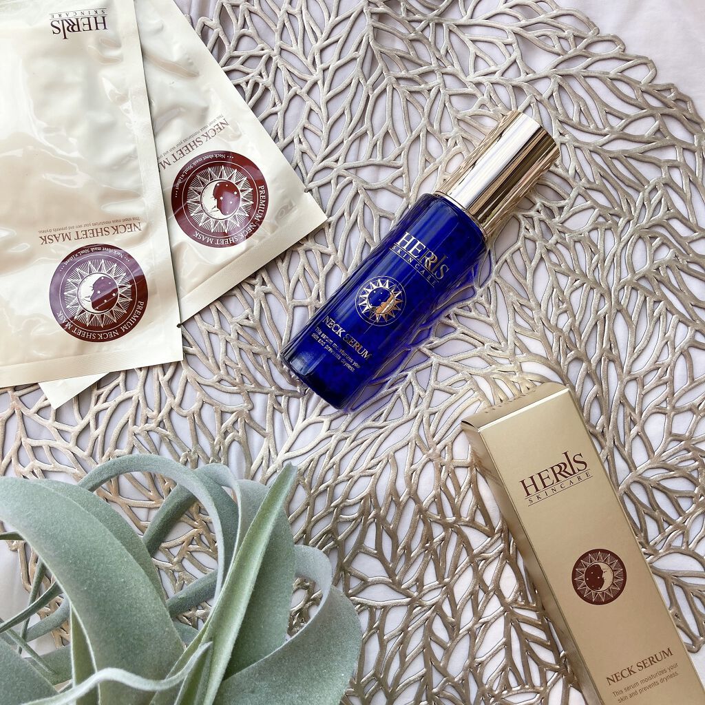 ネックセラム/ハーリス/美容液を使ったクチコミ（2枚目）