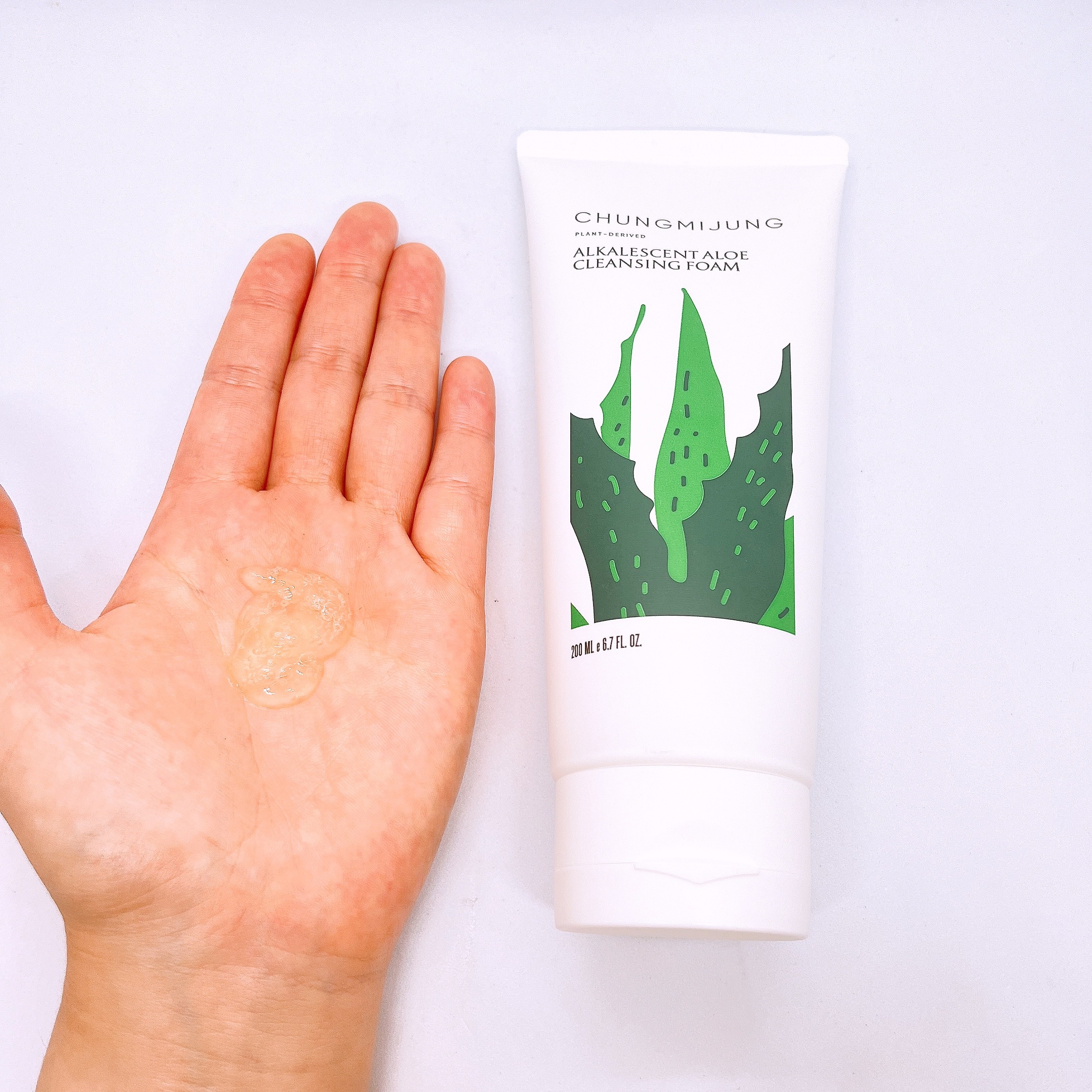 弱アルカリ性 アロエ クレンジングフォーム/シエムゼ/洗顔フォームを使ったクチコミ（2枚目）