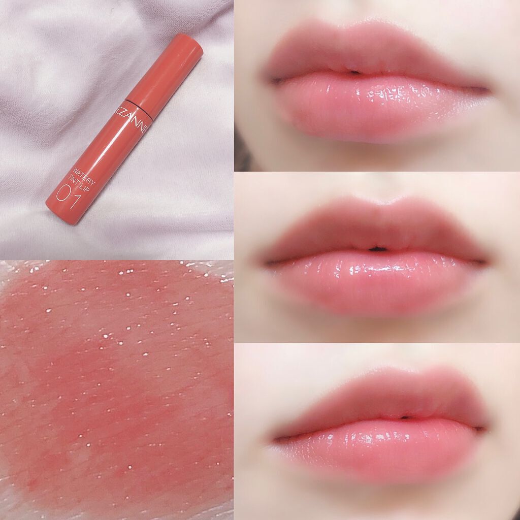ウォータリーティントリップ/CEZANNE/リップティントを使ったクチコミ(5枚目)