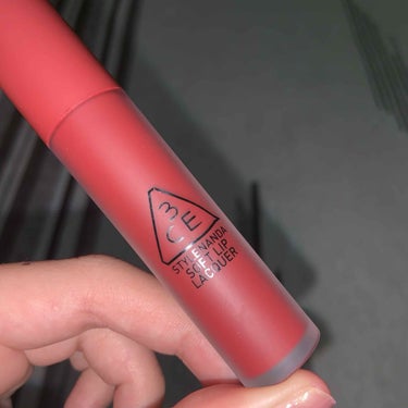 3CE SOFT LIP LACQUER #PERK UP/3CE/口紅を使ったクチコミ（1枚目）