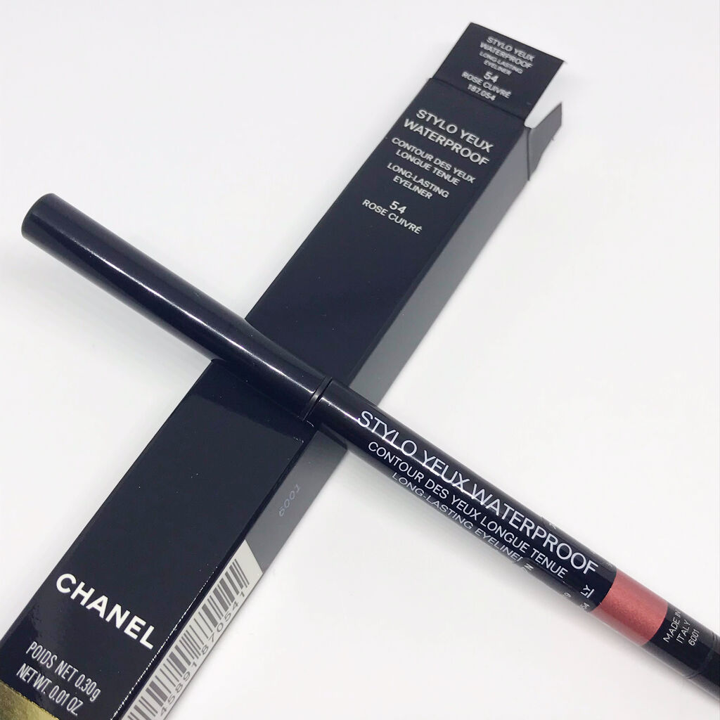 スティロ ユー ウォータープルーフ N/CHANEL/ペンシルアイライナーを使ったクチコミ（1枚目）