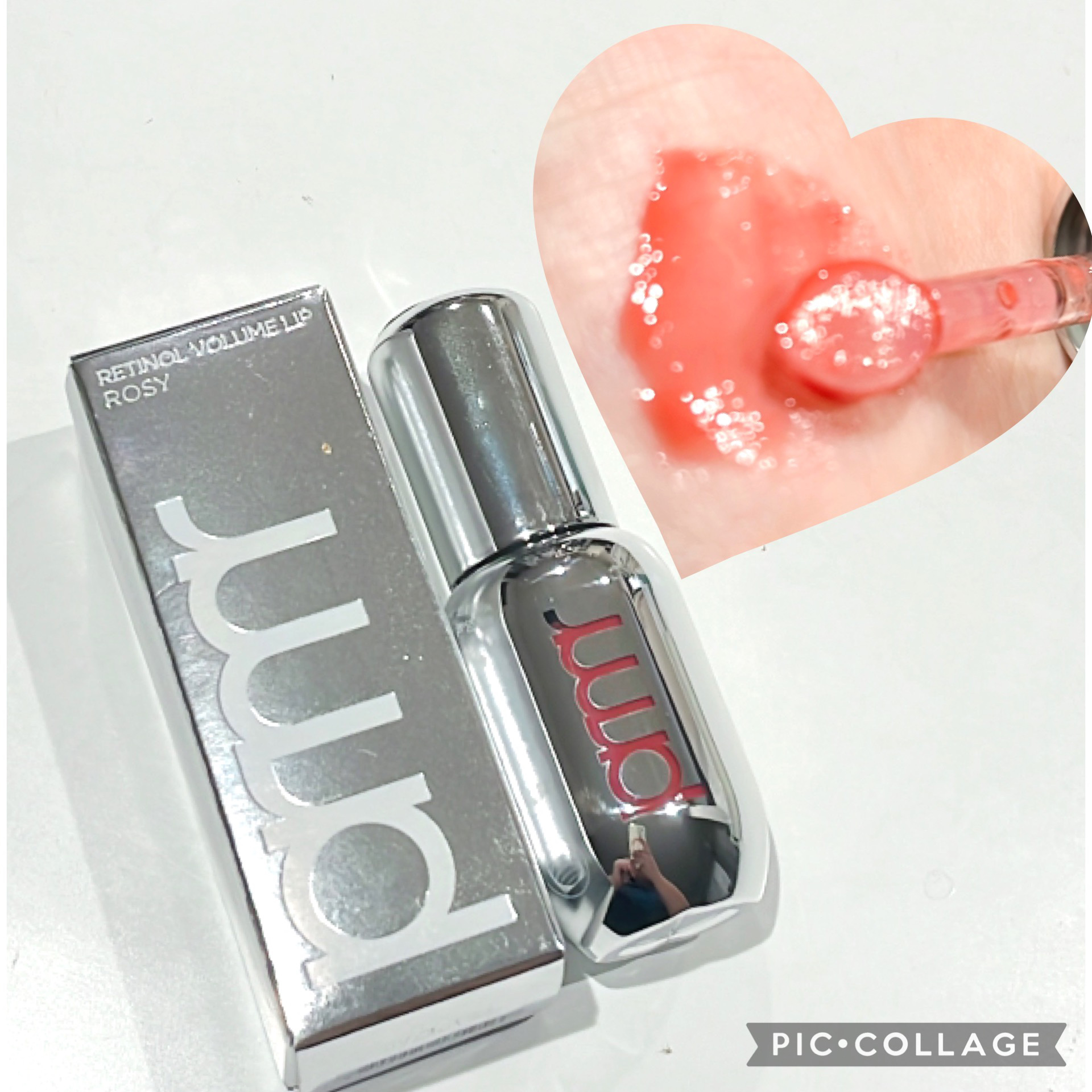 レチノール ボリューム リップセラム  ロージー/primera/リップグロスを使ったクチコミ（1枚目）