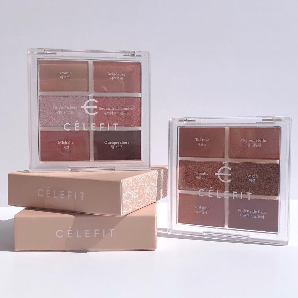 プロアイシャドウパレットセシル/CELEFIT/アイシャドウパレットを使ったクチコミ(1枚目)