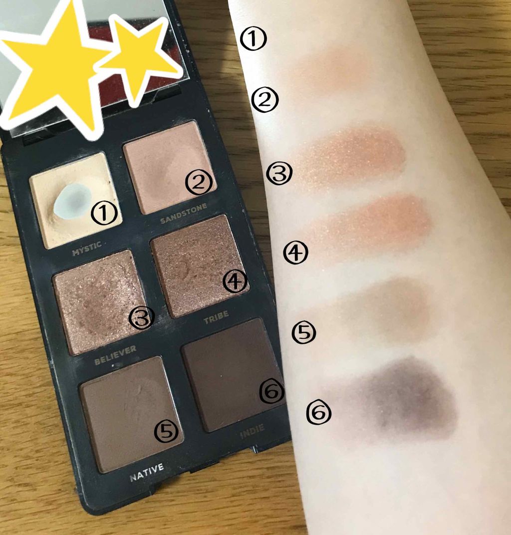 ジェン ヌード アイシャドウ パレット/bareMinerals/アイシャドウパレットを使ったクチコミ(2枚目)