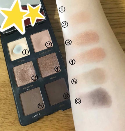 ジェン ヌード アイシャドウ パレット/bareMinerals/アイシャドウパレットを使ったクチコミ(2枚目)