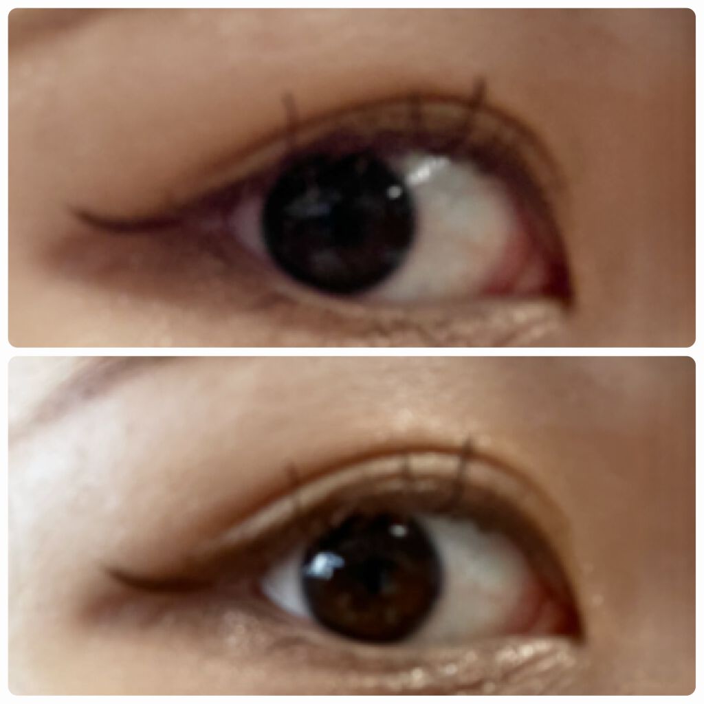 グレートカール マスカラ 24(ボリュームロング) 002 ロマンティックブラウン/リンメル ロンドン/マスカラを使ったクチコミ（3枚目）