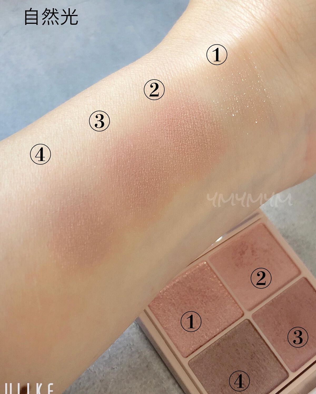 シルキースフレアイズ(マットタイプ)/キャンメイク/アイシャドウパレットを使ったクチコミ(5枚目)