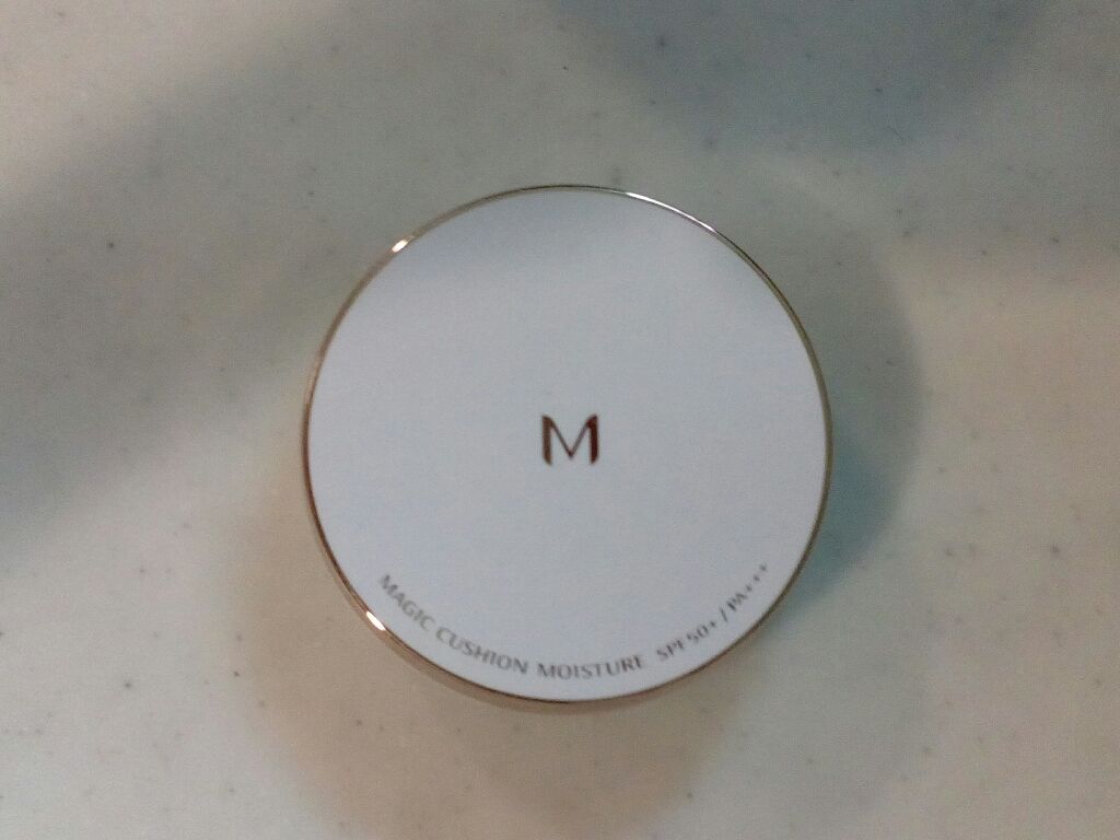 M クッション ファンデーション(モイスチャー)/MISSHA/クッションファンデーションを使ったクチコミ(1枚目)