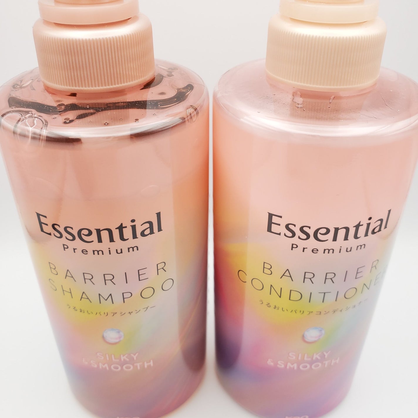 エッセンシャルプレミアム バリアシャンプー・コンディショナー シルキー&スムース/エッセンシャル/市販シャンプーを使ったクチコミ(2枚目)
