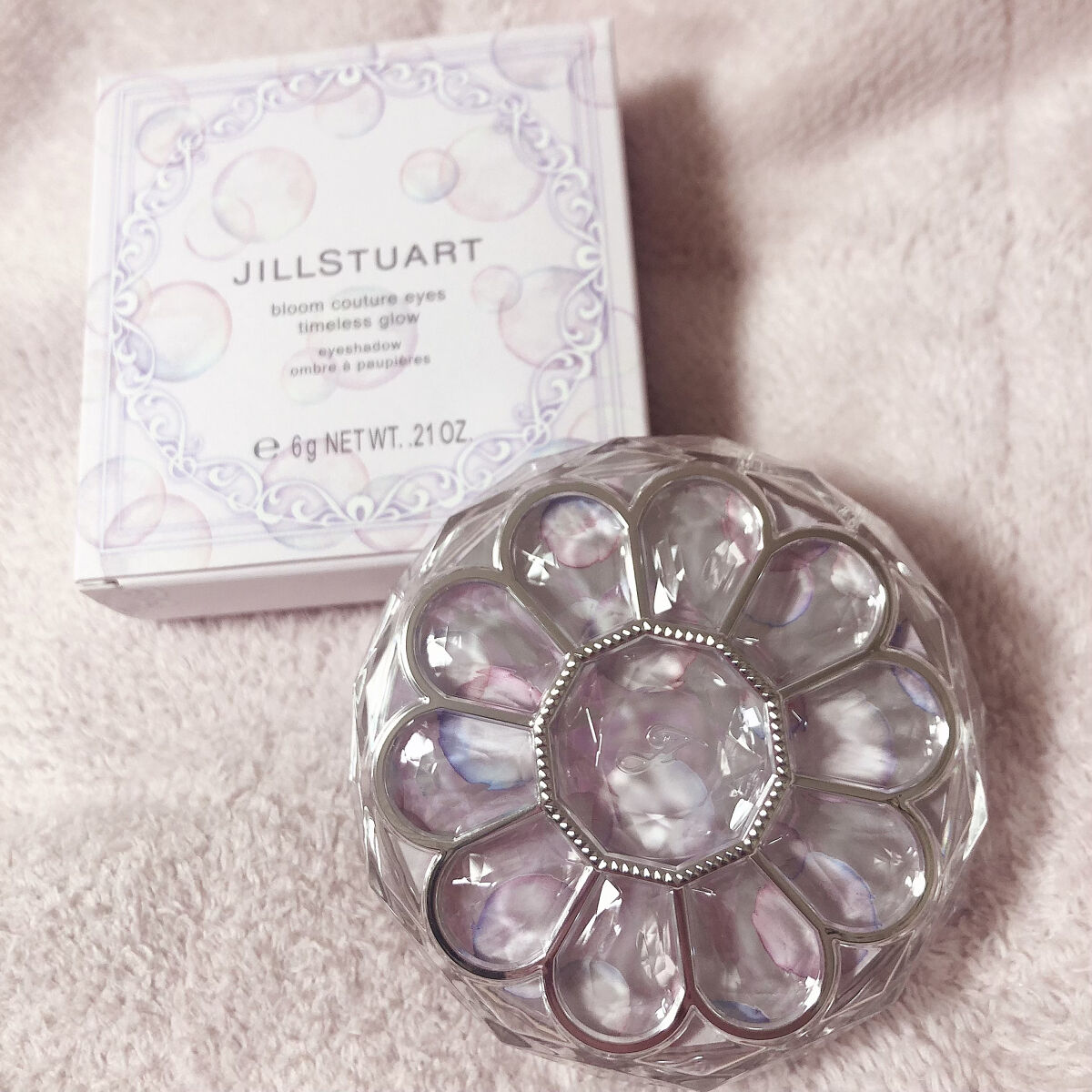 ブルームクチュール アイズ タイムレスグロウ/JILL STUART/アイシャドウパレットを使ったクチコミ（2枚目）