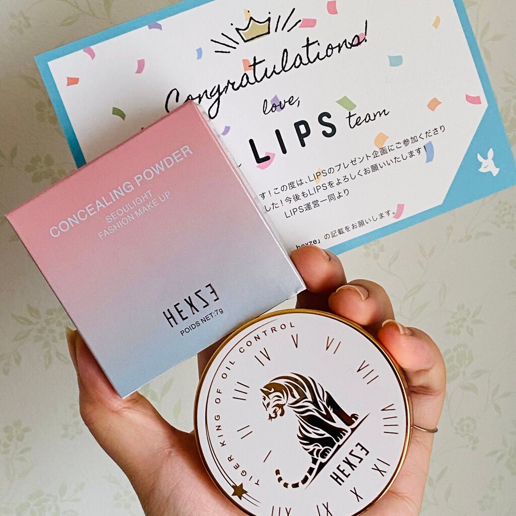 Hexze(ヘックスゼ) 第五代フェイスパウダー/HEXZE(ヘックスゼ)/ルースパウダーを使ったクチコミ(1枚目)