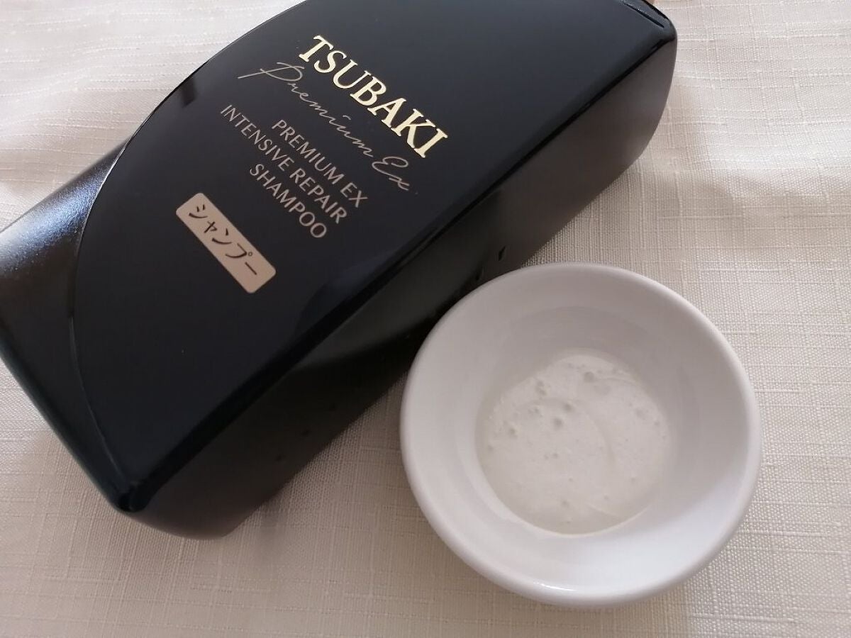 プレミアムEX インテンシブリペア <シャンプー>/コンディショナー<ヘアトリートメント> /TSUBAKI/市販シャンプーを使ったクチコミ(2枚目)