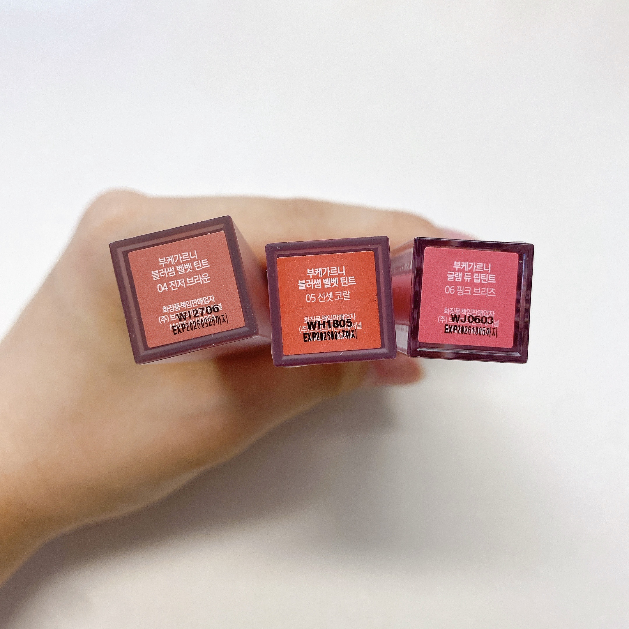 ブロッサムベルベットティント/Bouquet Garni/リップティントを使ったクチコミ（3枚目）