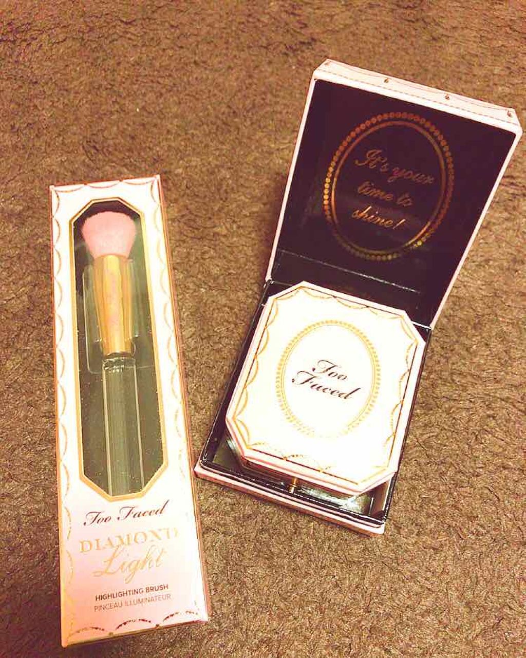 ダイヤモンドライト マルチユース ハイライター/Too Faced/パウダーハイライトを使ったクチコミ（1枚目）