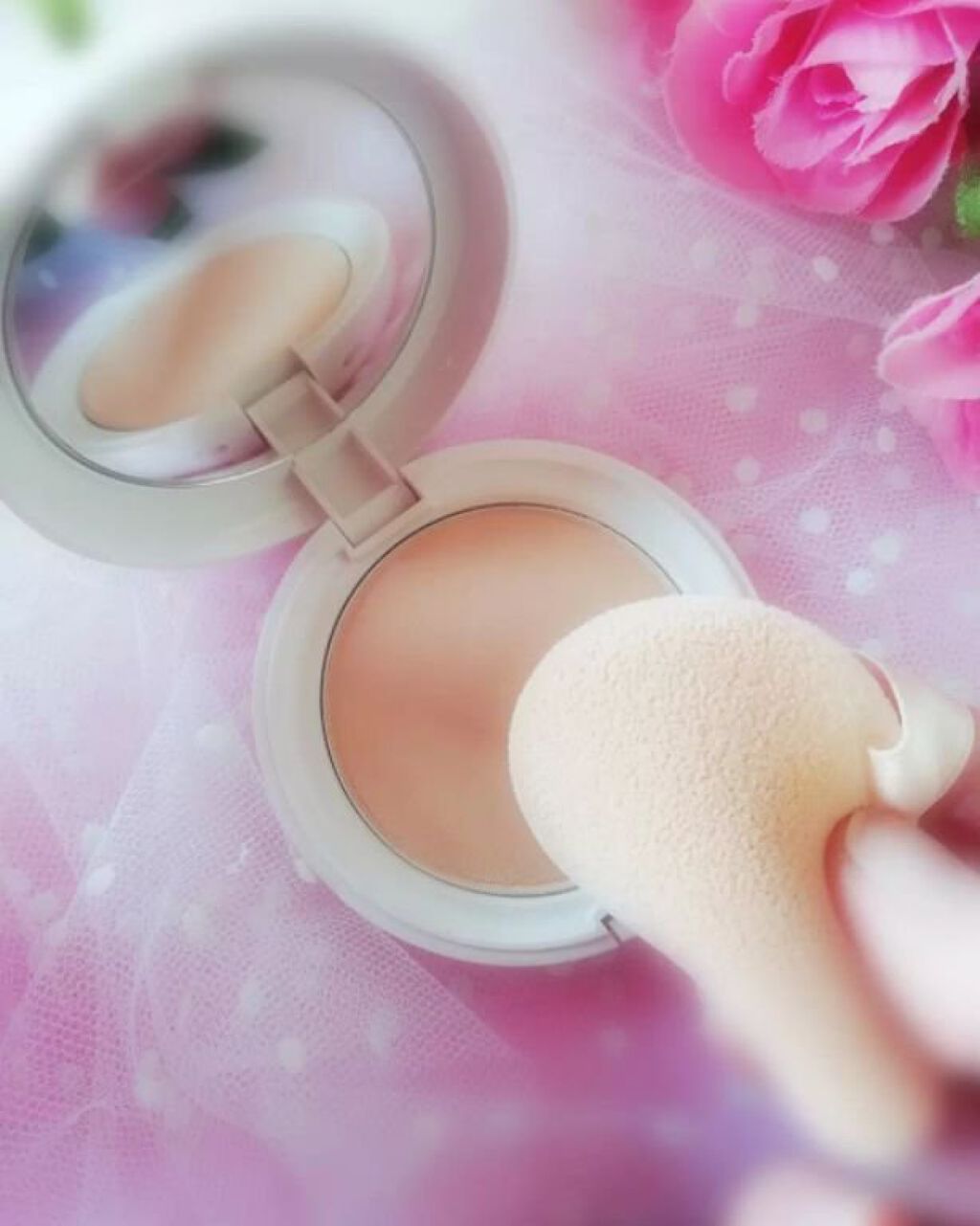 エッセンスパウダー /セラフォア/プレストパウダーを使ったクチコミ(4枚目)