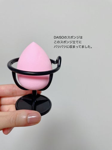 しっとりふわふわ滑らかな肌触り3Dメイクパフ/キャンドゥ/パフ・スポンジを使ったクチコミ（3枚目）