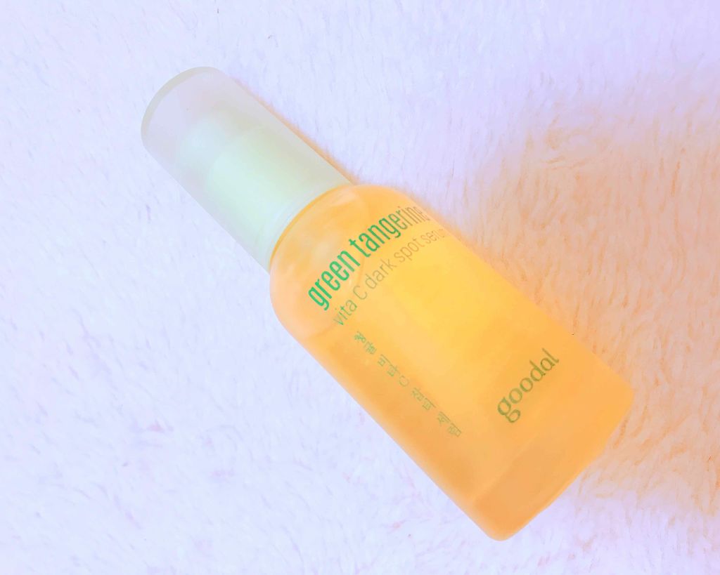 グリーンタンジェリン ビタC ダークスポットケアセラム/goodal/美容液を使ったクチコミ(1枚目)