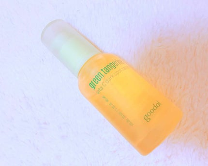 グリーンタンジェリン ビタC ダークスポットケアセラム/goodal/美容液を使ったクチコミ(1枚目)