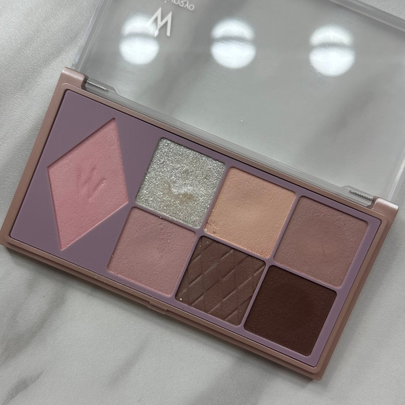 ウォンジョンヨ W デイリームードアップパレット /Wonjungyo/アイシャドウパレットを使ったクチコミ(2枚目)