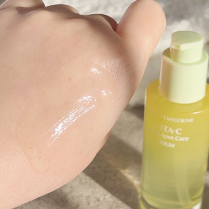 グリーンタンジェリン ビタC ダークスポットケアセラム/goodal/美容液を使ったクチコミ(5枚目)