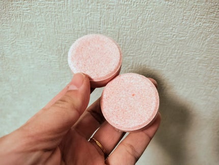 meshimase バスタブレット リフレッシュ&ジューシーなベルガモットの香り/meshimase/炭酸系入浴剤を使ったクチコミ(2枚目)