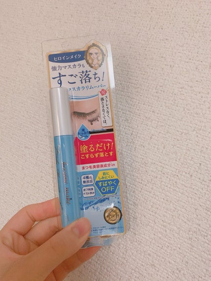 ヒロインメイクSP スピーディーマスカラリムーバー/ヒロインメイク/ポイントメイクリムーバーを使ったクチコミ(1枚目)