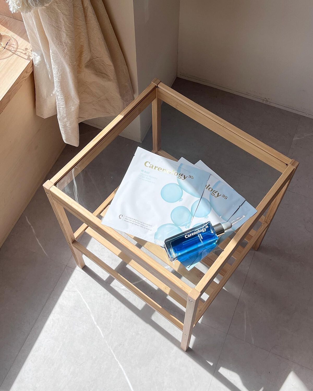 リブルーナイトフェイシャルオイル/Carenology95/美容液を使ったクチコミ（2枚目）