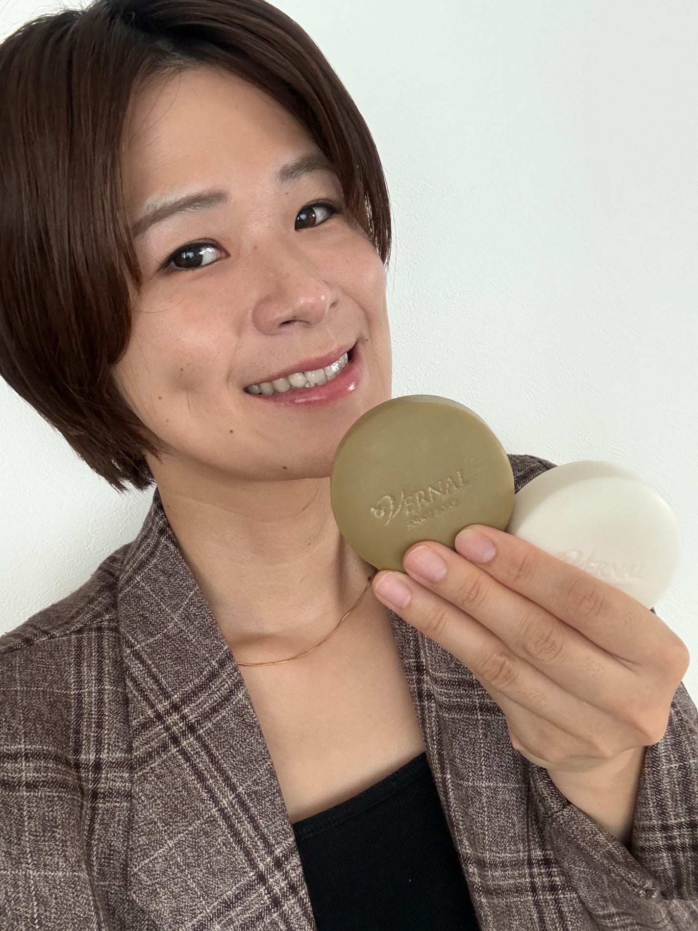 アンク ソープ/ヴァーナル/洗顔石鹸を使ったクチコミ(1枚目)