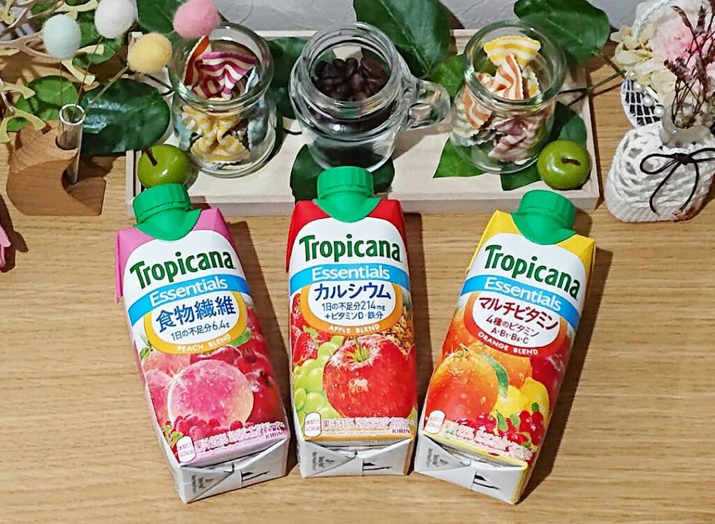 トロピカーナ エッセンシャルズ/トロピカーナ/スムージーを使ったクチコミ（2枚目）