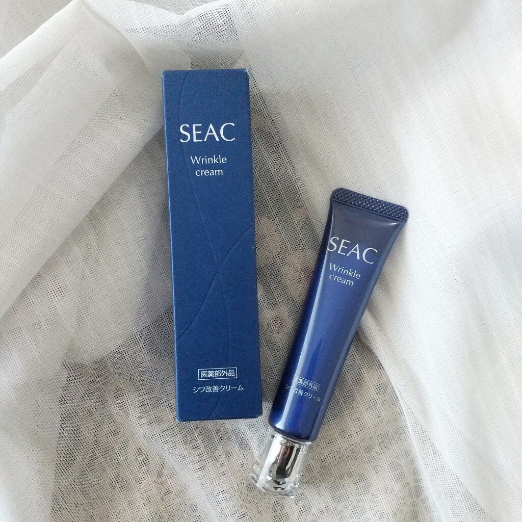 シワ改善クリームプレミアム/SEAC/アイケア・アイクリームを使ったクチコミ(1枚目)