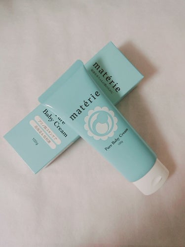 pure materie Pure Baby Creamのクチコミ「こんばんは♡

マテリエさまより
“pure baby cream”&“face mask”
.....」（2枚目）