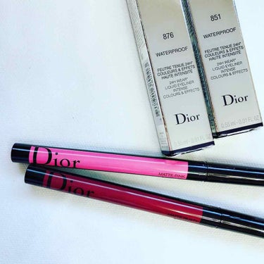 ディオールショウ オンステージ ライナー 876 マット ラスティー/Dior/リキッドアイライナーを使ったクチコミ（1枚目）