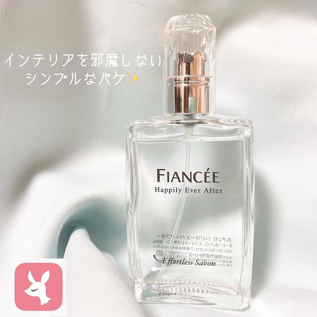 ハピリーエバーアフター オードパルファン エフォートレスサボン/フィアンセ/香水(レディース)を使ったクチコミ(2枚目)