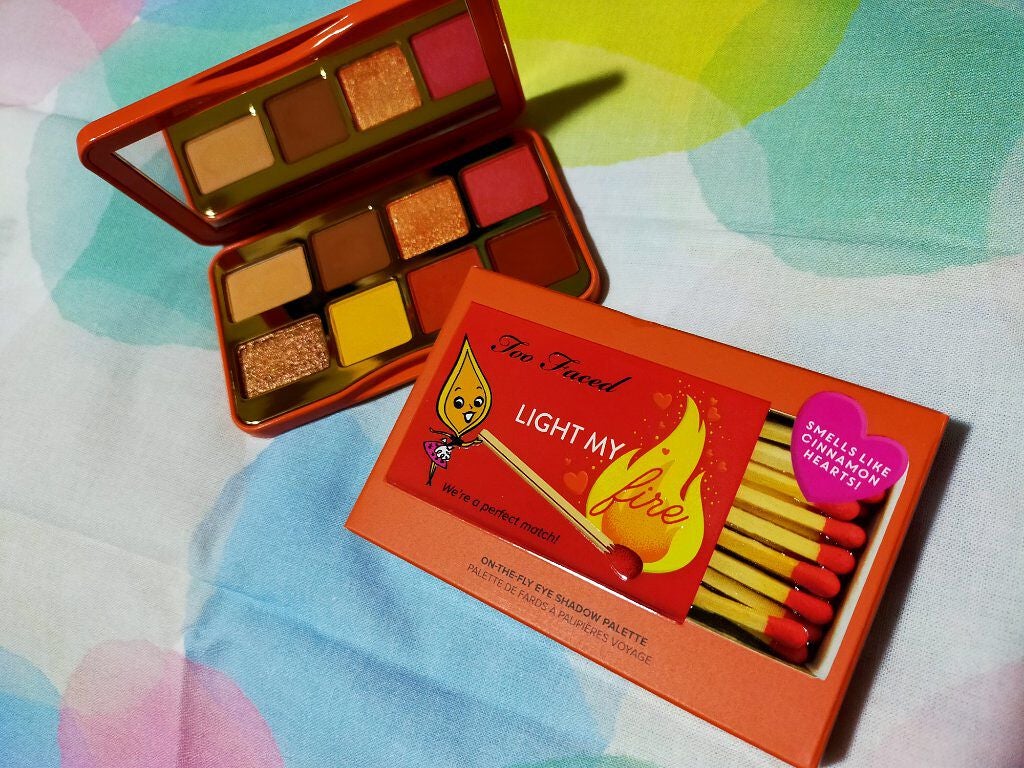 ライト マイ ファイヤー ミニ アイシャドウ パレット/Too Faced/アイシャドウパレットを使ったクチコミ(1枚目)