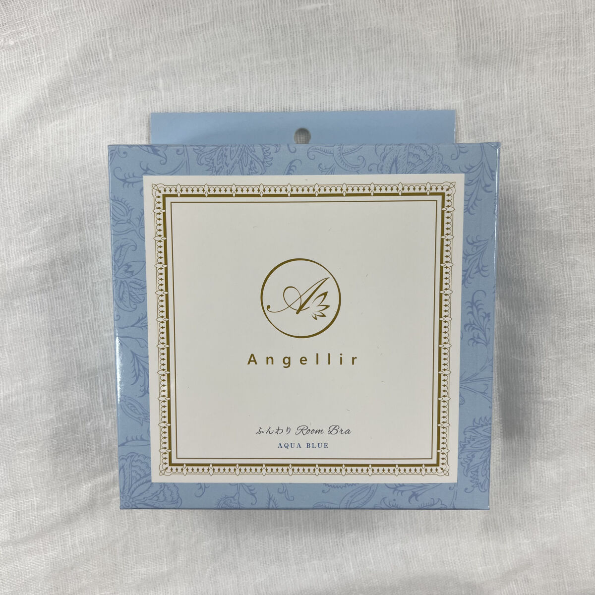 ふんわりルームブラ アクアブルー