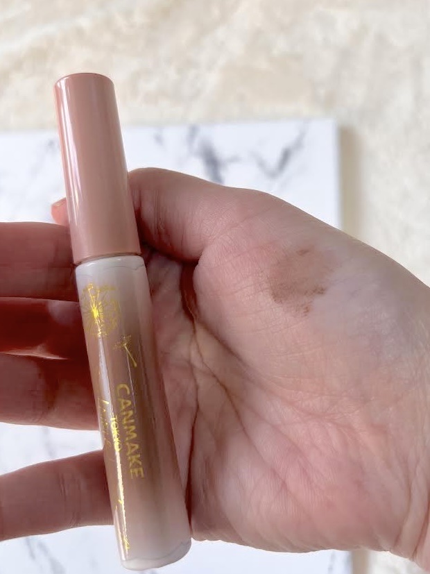 スマートミニアイブロウカラー/キャンメイク/眉マスカラを使ったクチコミ（2枚目）