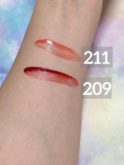 ブラーグロイリップティント 211 ヴィーナス/Dinto/リップティントを使ったクチコミ(3枚目)