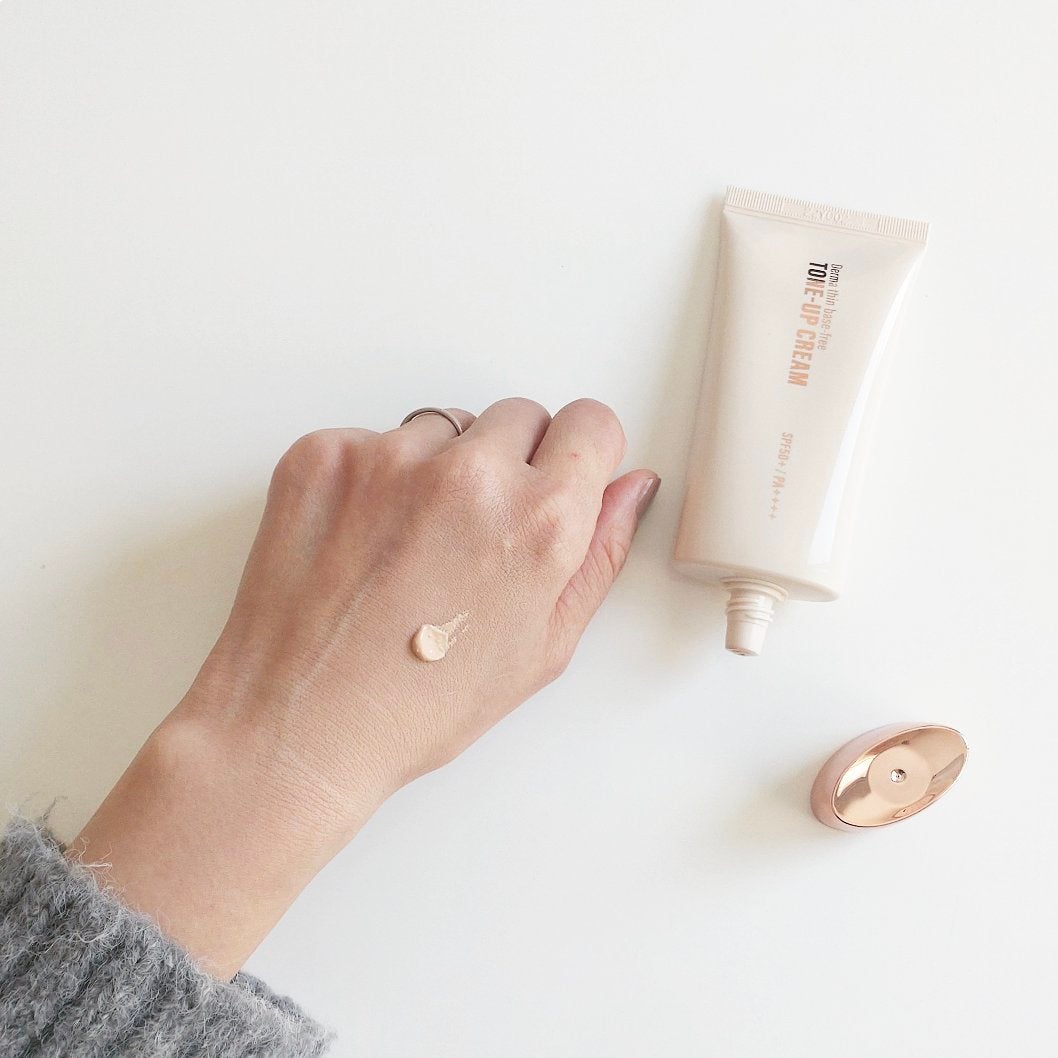 ダーマシンベースフリートーンアップクリーム/23years old/化粧下地を使ったクチコミ(3枚目)