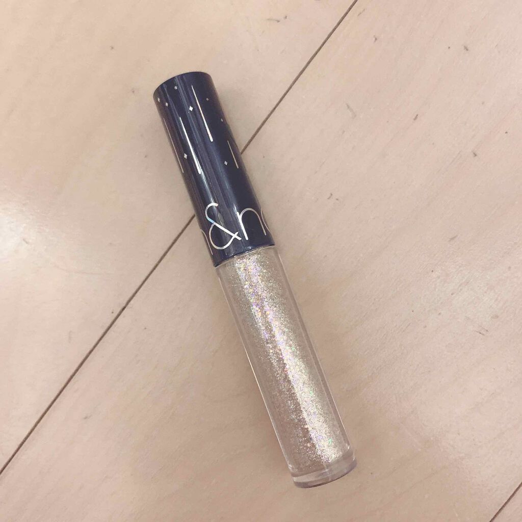 リキッド グリッター シャドウ/rom&nd/グリッターを使ったクチコミ(1枚目)