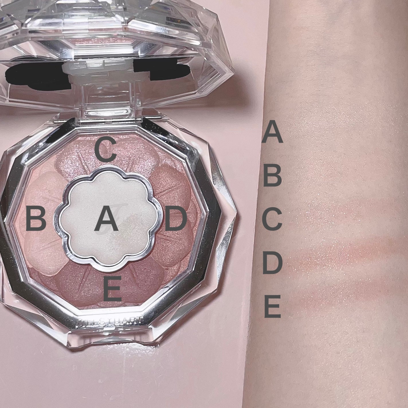 ジルスチュアート ブルームクチュール アイズ/JILL STUART/アイシャドウパレットを使ったクチコミ(3枚目)