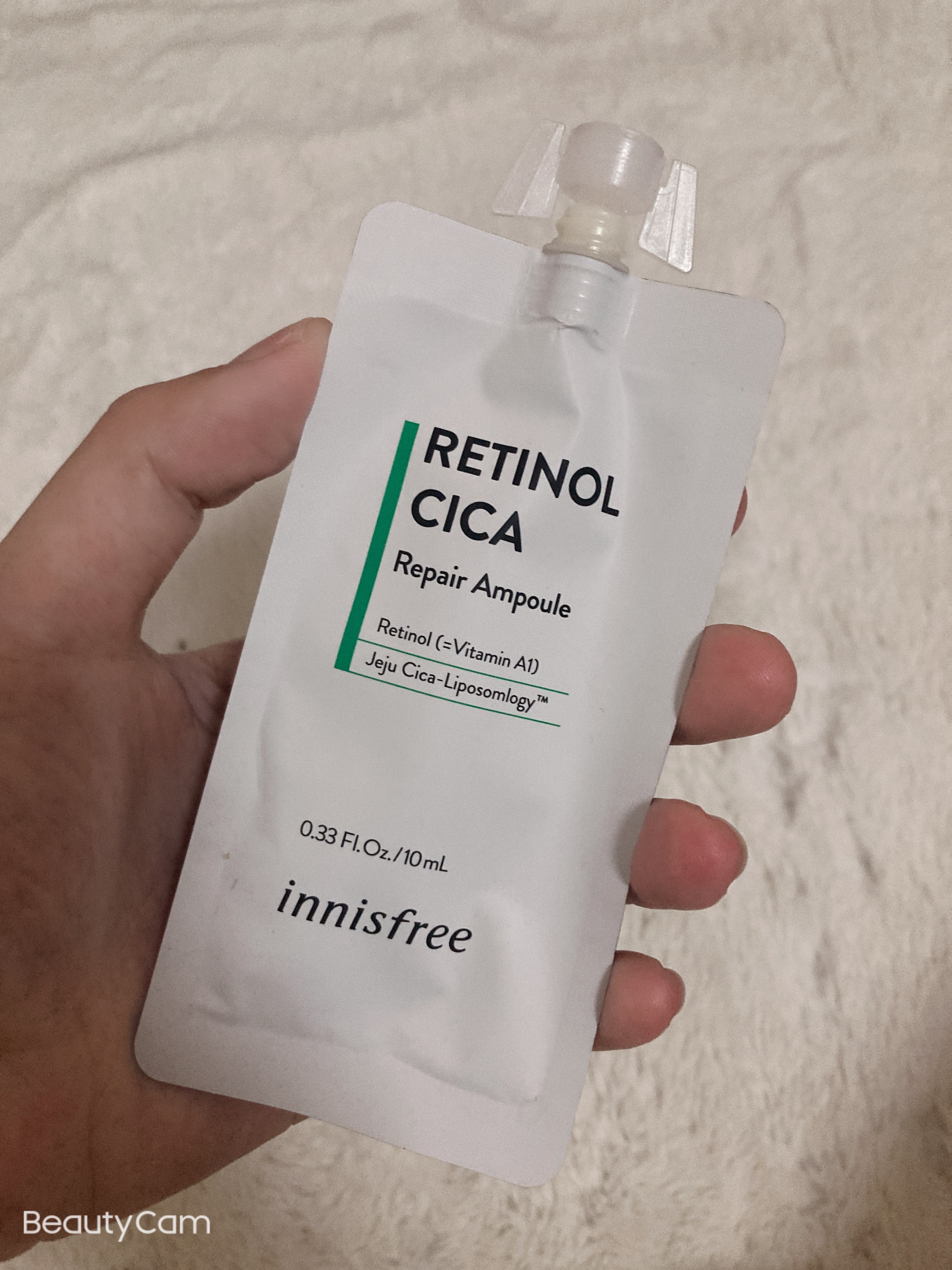 レチノール　シカ　リペア　セラム/innisfree/美容液を使ったクチコミ（1枚目）