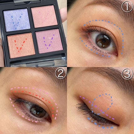 アディクション ザ アイシャドウ パレット/ADDICTION/アイシャドウパレットを使ったクチコミ(5枚目)