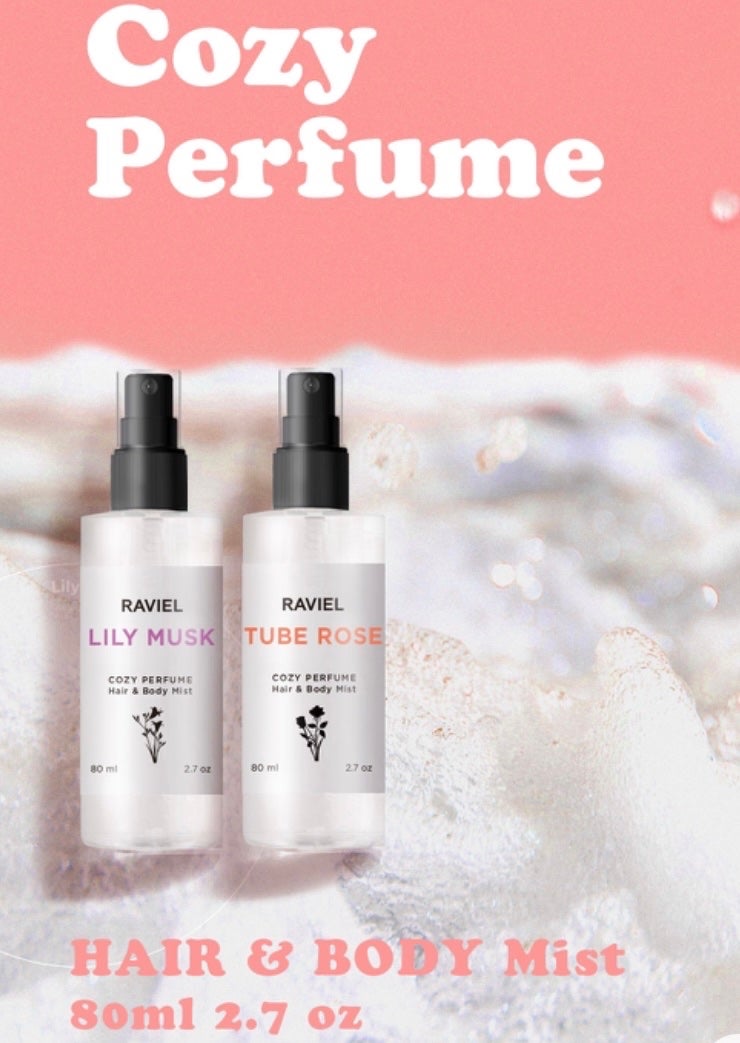 パフューム 水分保湿ヘア&ボディミスト リリームスク/RAVIEL/ヘアミストを使ったクチコミ(2枚目)