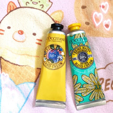 シア ハンドクリーム 2020 NEW YEAR バニラブーケ/L'OCCITANE/ハンドクリームを使ったクチコミ（1枚目）