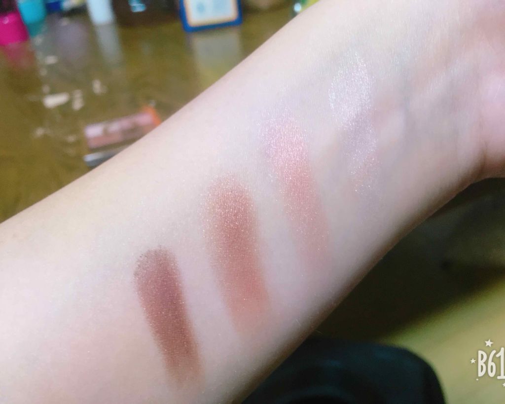 スキニーリッチシャドウ/excel/アイシャドウパレットを使ったクチコミ(3枚目)