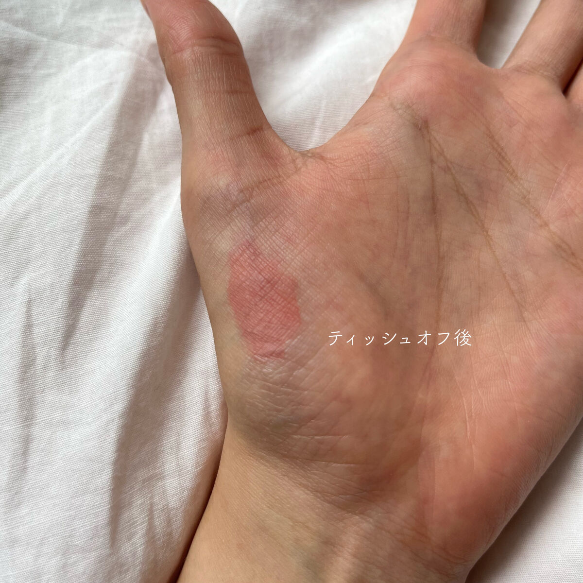 ジューシーラスティングティント/rom&nd/リップティントを使ったクチコミ（3枚目）